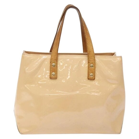 LOUIS VUITTON Monogram Vernis Reade PM Bag Marshmallow Pink M91306 Auth bs27748 - Picture 2 of 16